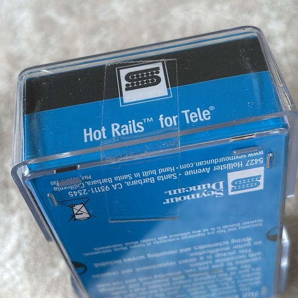 Brand New Seymour Duncan STHR-1b Hot Rails Bridge Tele Single Coil Pickup Black - Picture 7 of 14